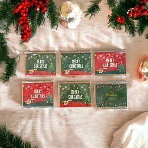 6pc bundle-Mini Christimas cards